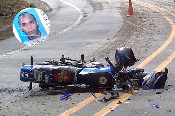 Muere conductor de motocicleta en accidente con camión recolector de basura en La Romana