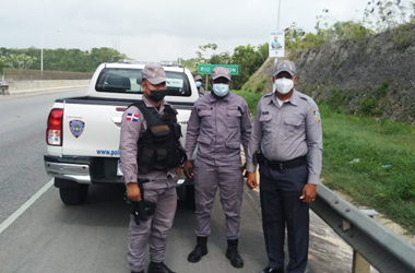 Policía Nacional anuncia instalación de servicio de vigilancia en Autovía El Coral