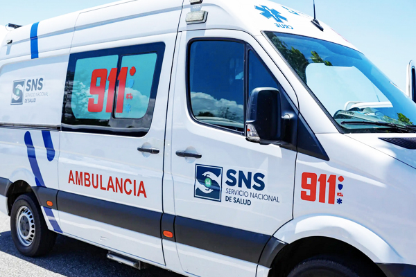 Hombres encapuchados asaltan ambulancia del sistema de emergencia 911 en La Romana