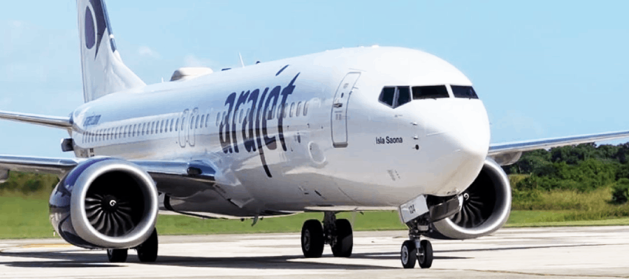 “Isla Saona” la sexta aeronave de Arajet que ya está en Republica Dominicana