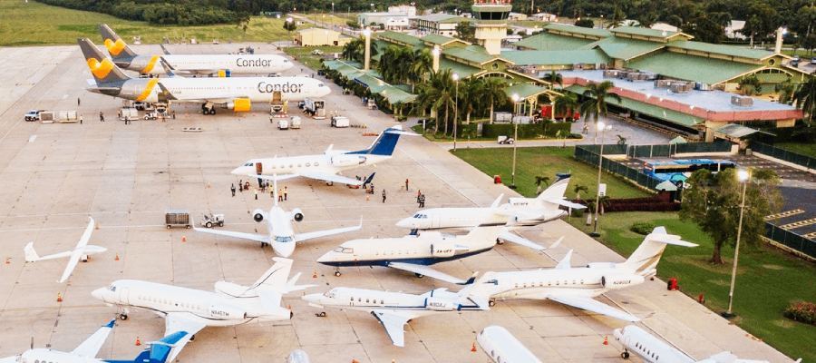 Aeropuerto de La Romana registró el 1.03% de los visitantes extranjeros que llegaron al pais en los meses enero-octubre 2023