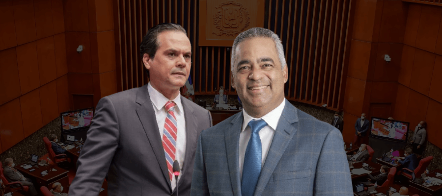 Tenso Debate en el Senado entre el Senador de La Romana, Iván Silva, y el Ministro de la Presidencia, Joel Santos