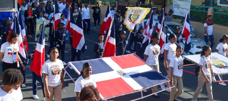 Así celebró La Romana los 180 años de La República Dominicana