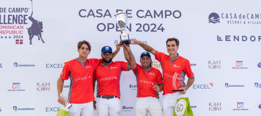 El Equipo La Suiza se corona campeón en la final de Polo del Casa de Campo Open 2024 en La Romana