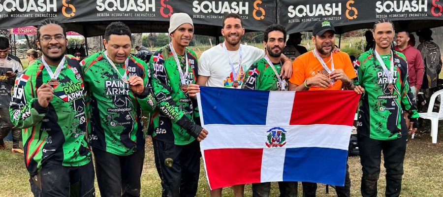 Republica Dominicana gana 2do y 3er lugar en torneo de Paintball realizado en Colombia